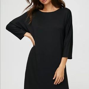Black aritzia long sleeve dress